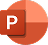 MS PowerPoint logo