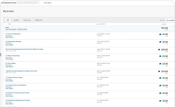 Finance project example